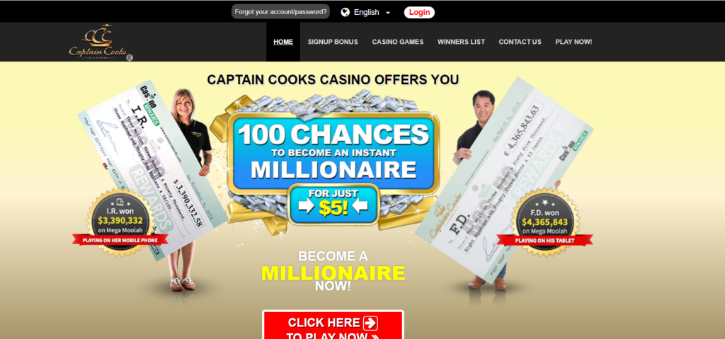 Captain Cooks Casino