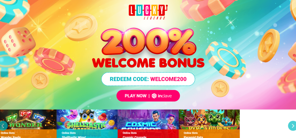 Lucky Legends Casino