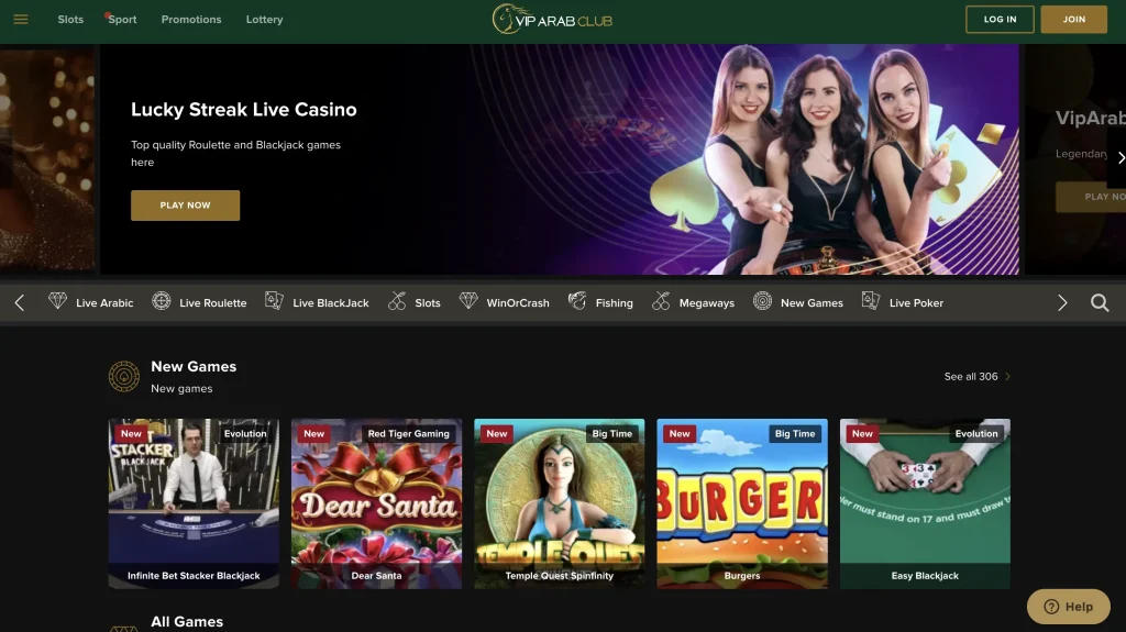 VIPArabClub Casino Games